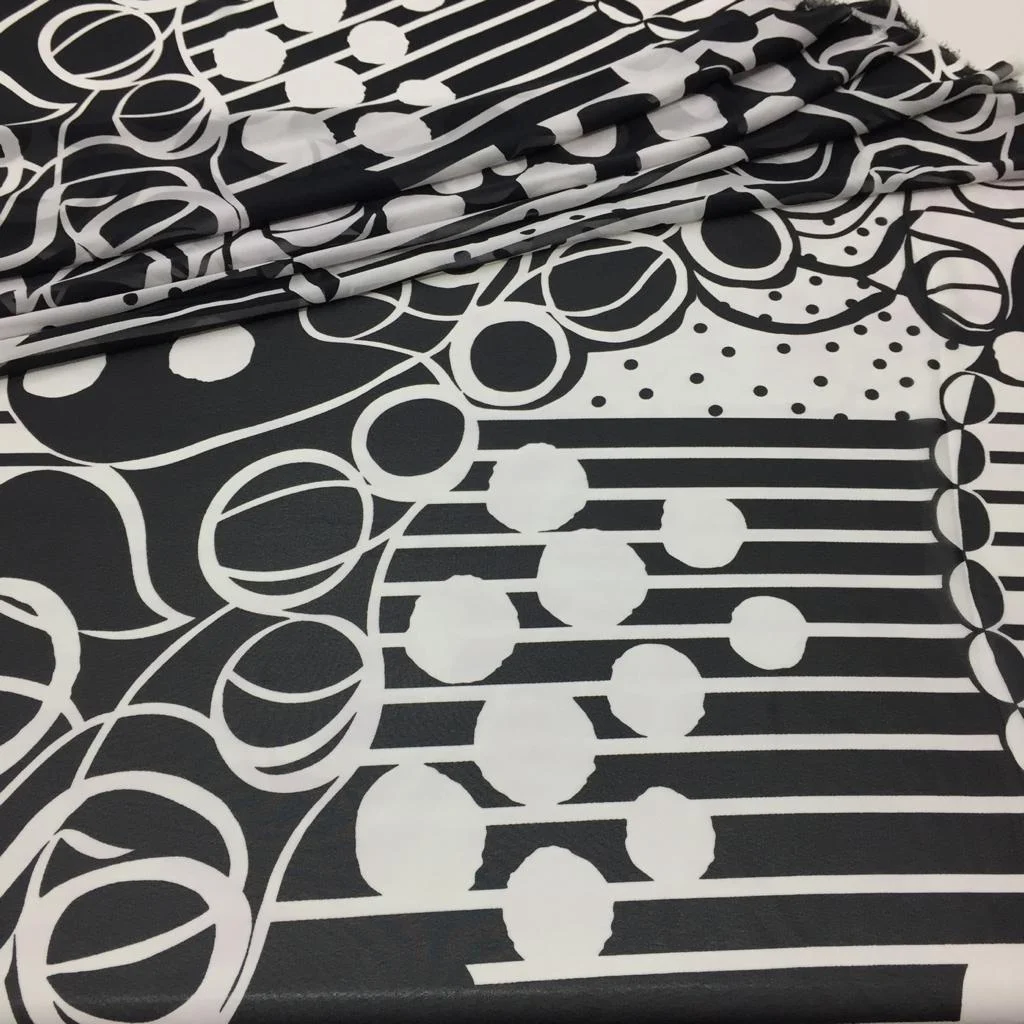 Desenli Şifon Kumaş