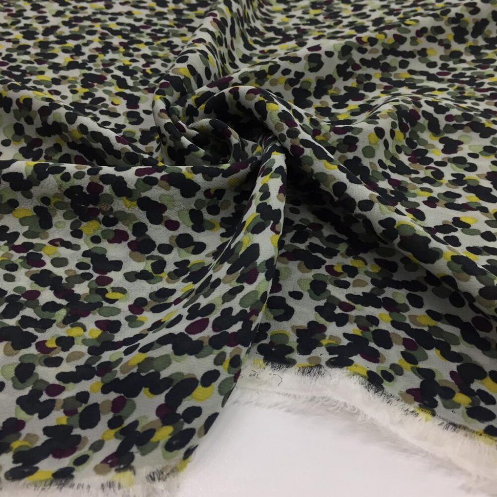 Desenli Şifon Kumaş Desenli Şifon Kumaş