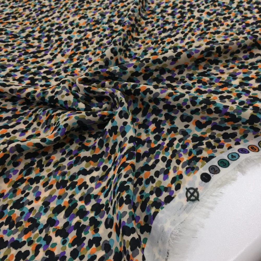 Desenli Şifon Kumaş