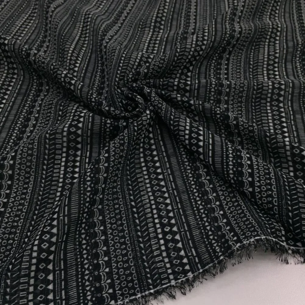 Desenli Şifon Kumaş