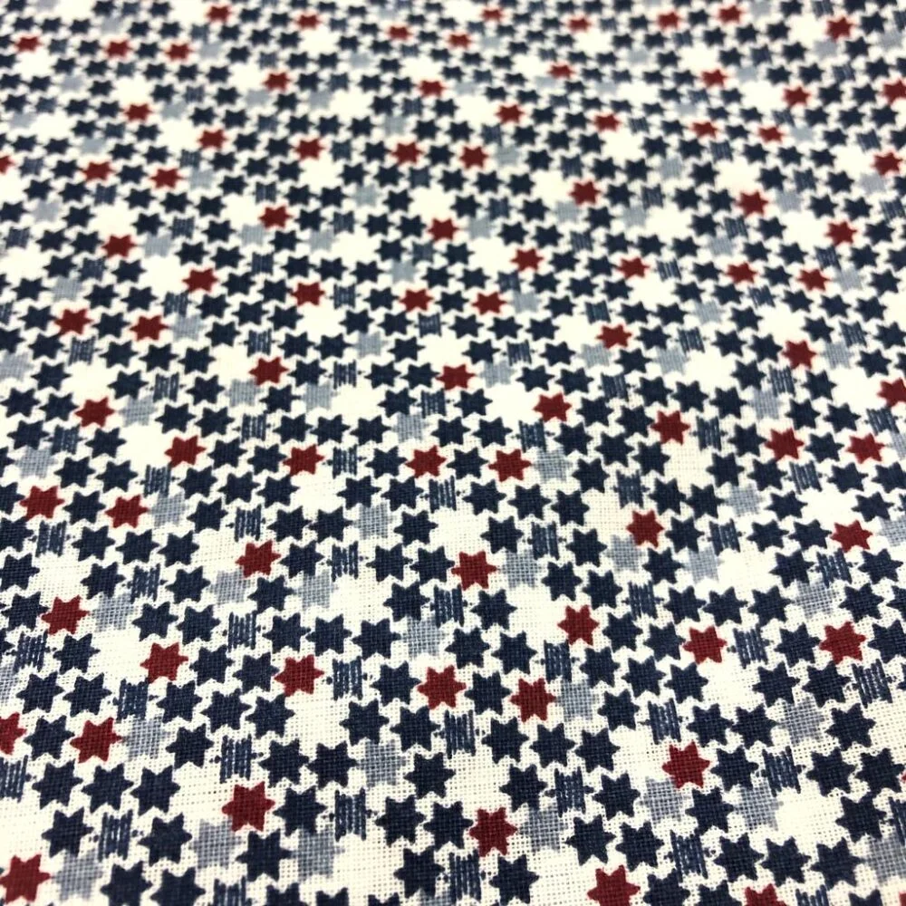 Küçük Çicek Desenli Poplin Kumaş Sarı