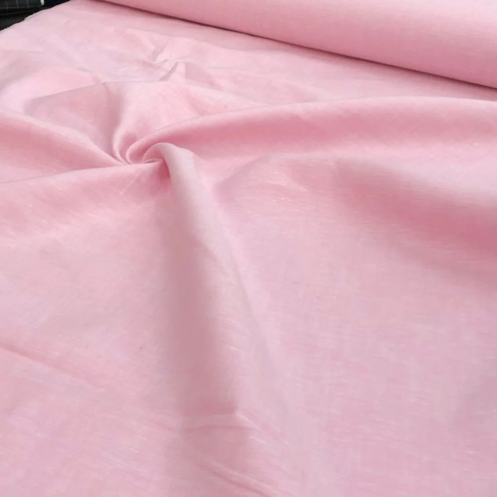 Ham Keten Kumaş Bebe Pembesi Ham Keten Kumaş Bebe Pembesi