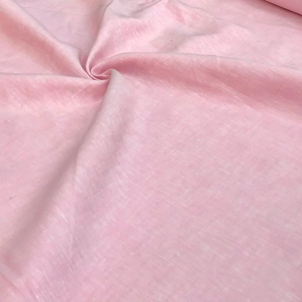 Ham Keten Kumaş Bebe Pembesi Ham Keten Kumaş Bebe Pembesi