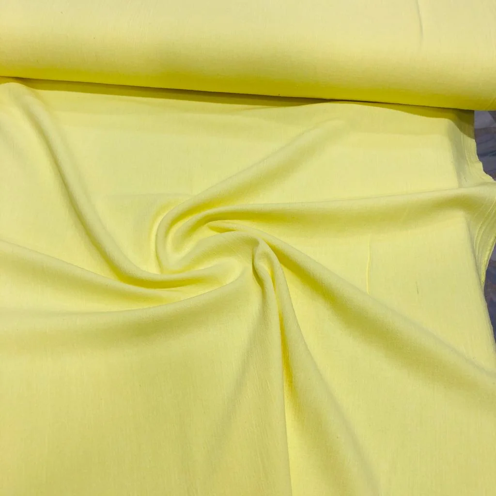 Şile Bezi Kumaş Limon Sarısı