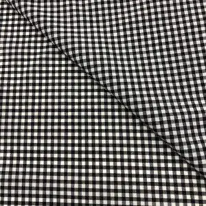 Pötikareli Kumaş Siyah Beyaz