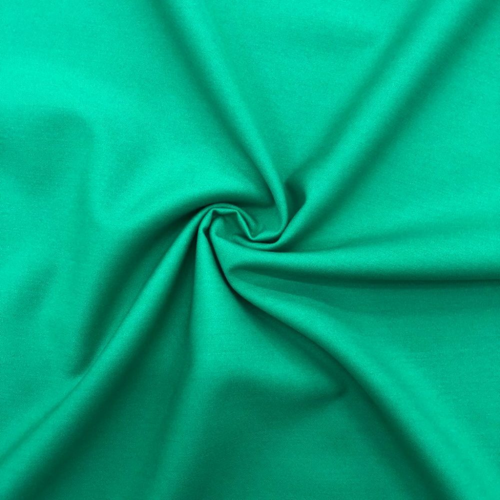 Dökümlü Gabardin Kumaş Benetton Yeşili