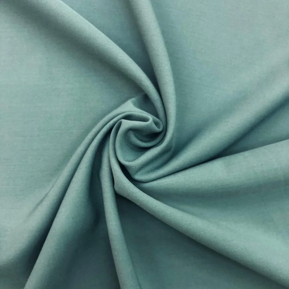 Dökümlü Gabardin Kumaş Mavi Gri