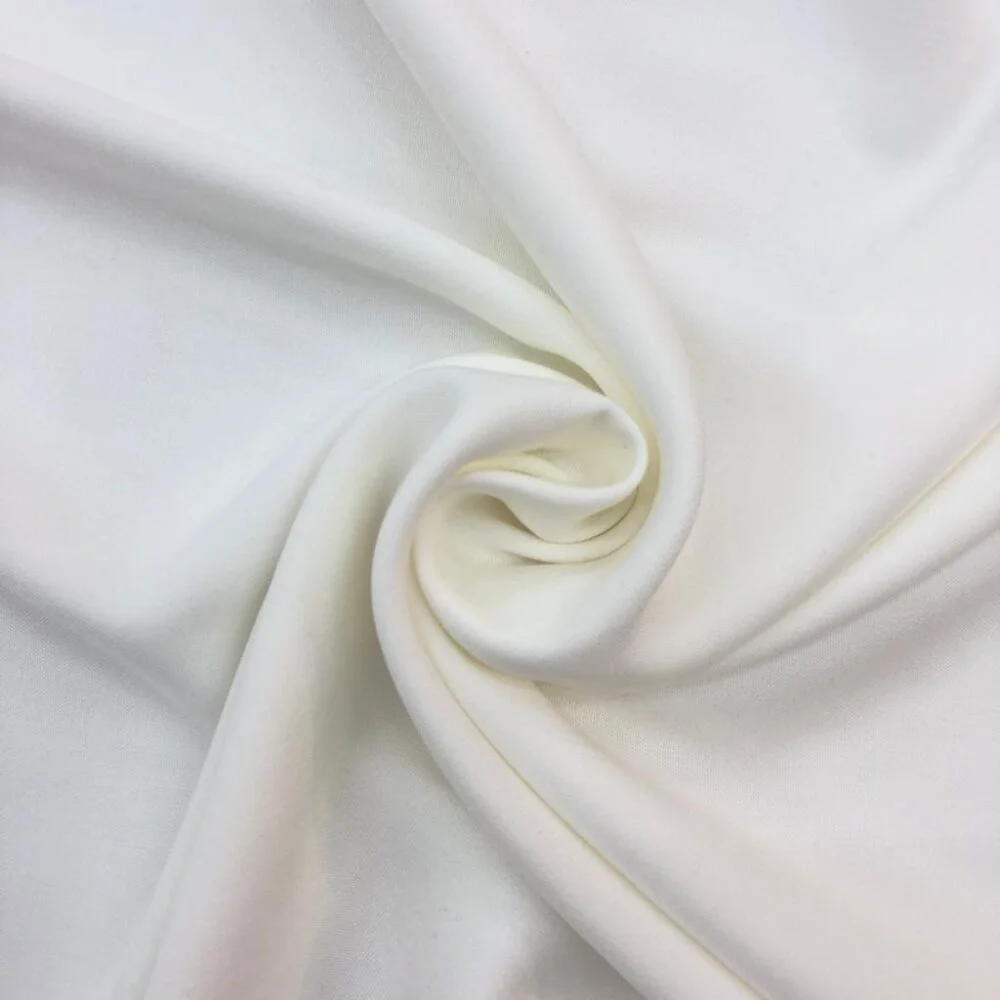 Düz Viskon Kumaş Ekru