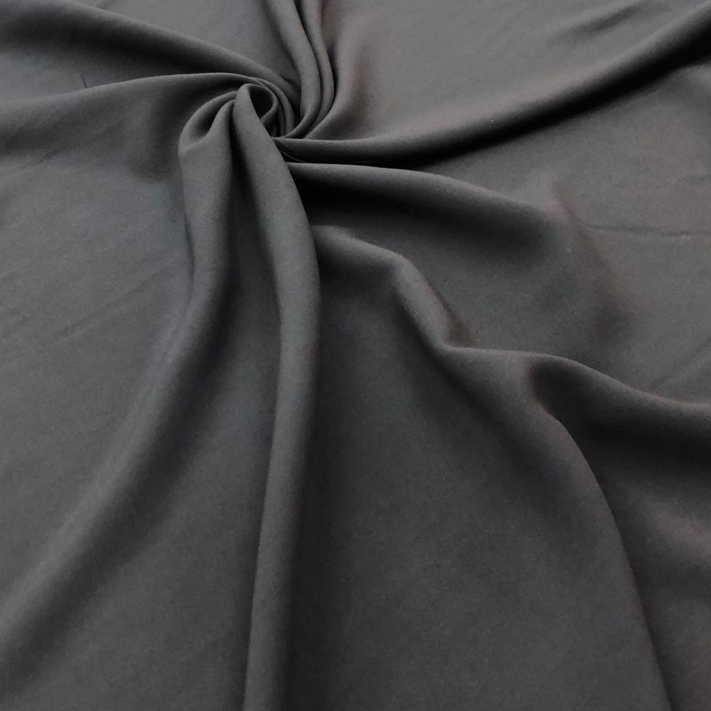 Düz Viskon Kumaş Koyu Gri Düz Viskon Kumaş Koyu Gri