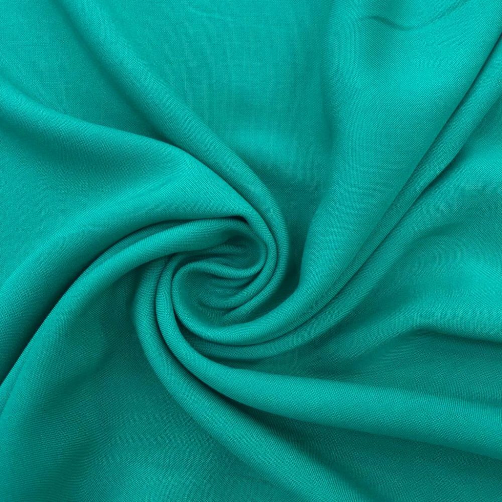 Düz Viskon Kumaş Koyu Mint Yeşili