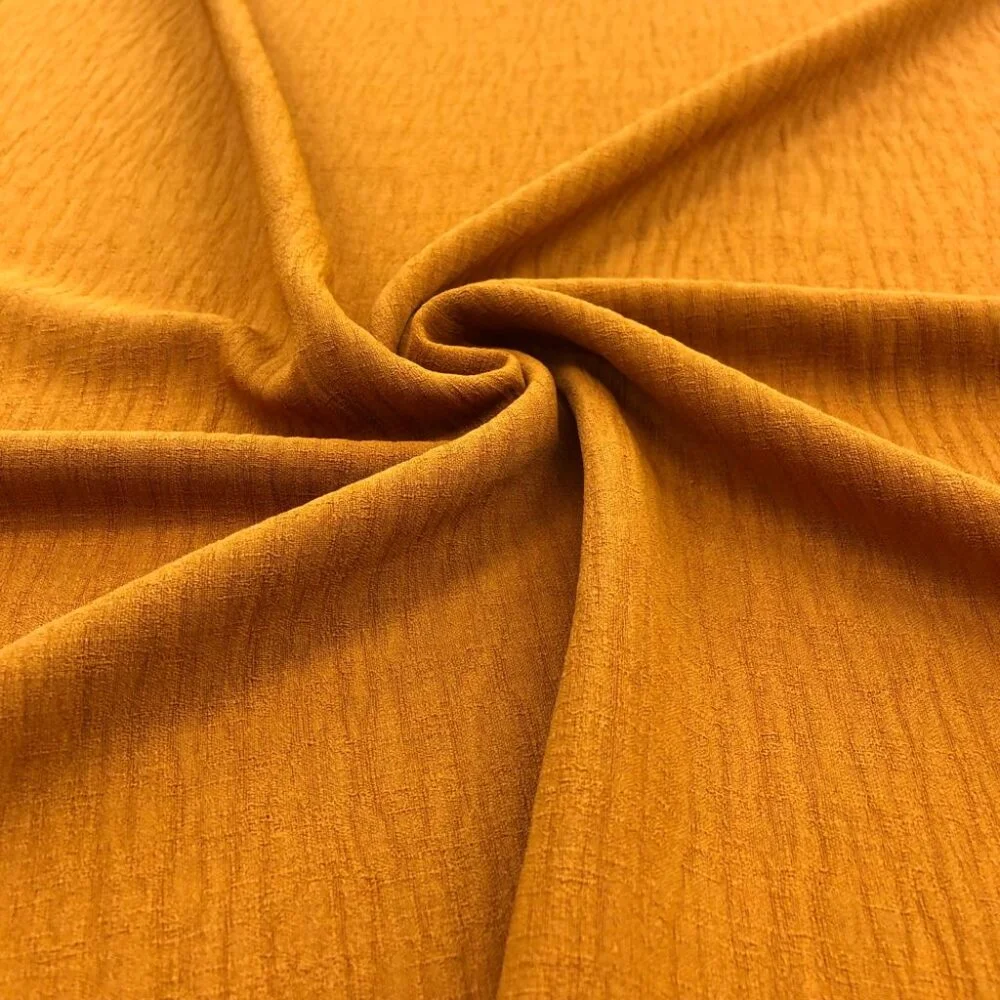 Aerobin Keten Kumaş Hardal