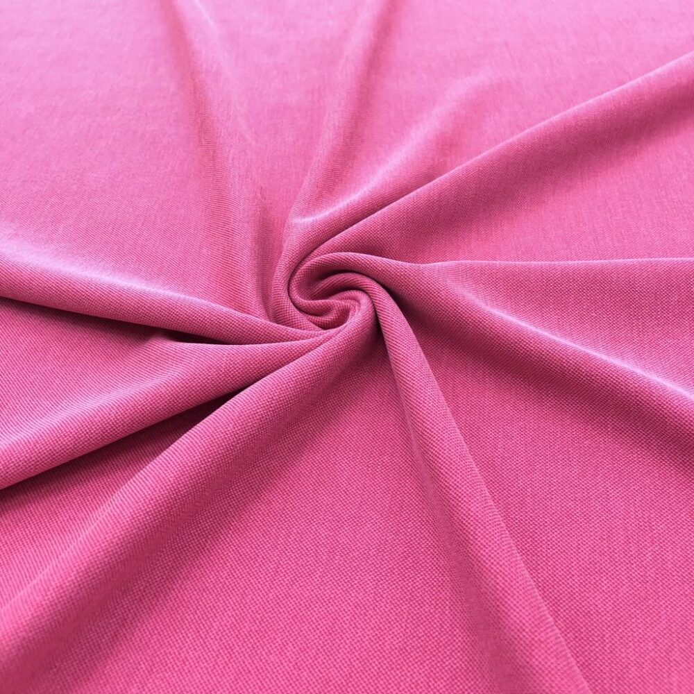 Taşlanmış Penye Kumaş Pembe