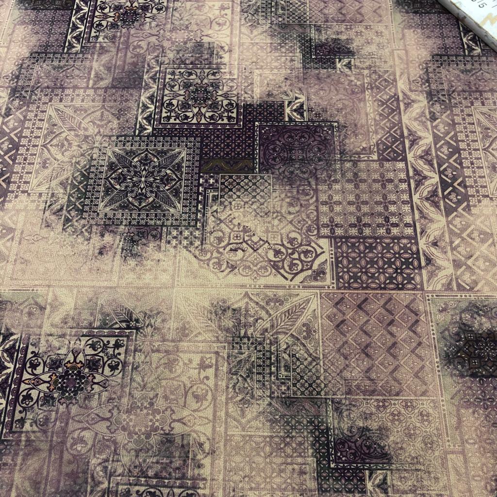 Süet Kadife Desenli Kumaş Süet Kadife Desenli Kumaş