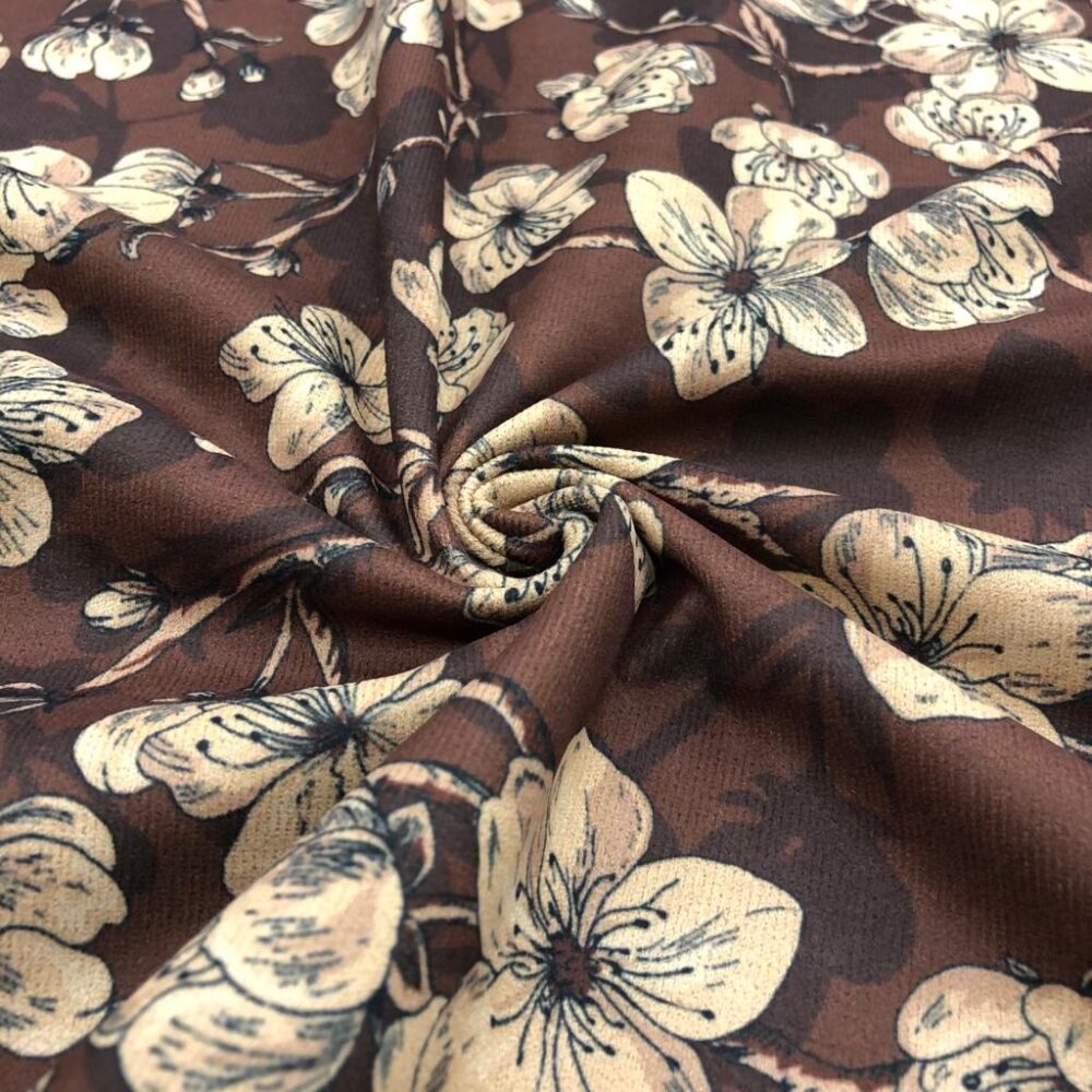 Süet Kadife Desenli Kumaş Süet Kadife Desenli Kumaş