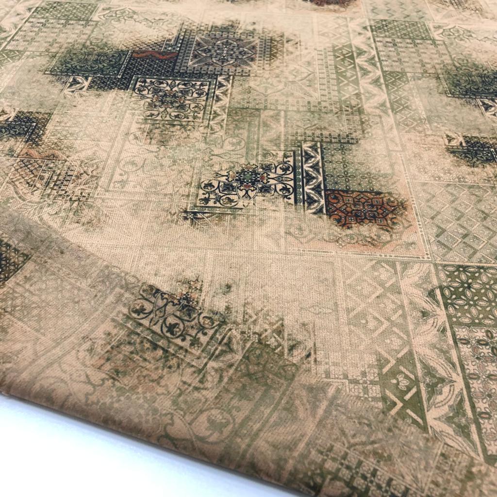 Süet Kadife Desenli Kumaş Süet Kadife Desenli Kumaş