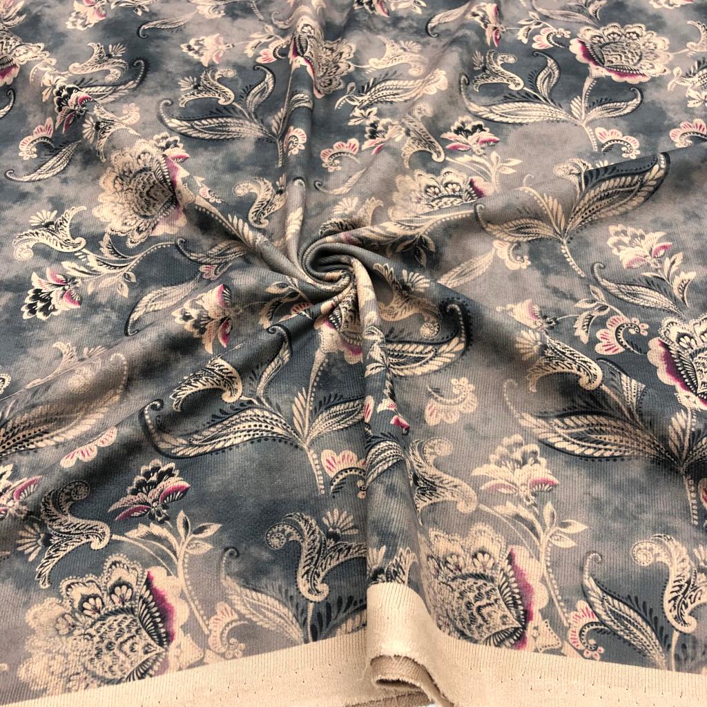 Süet Kadife Desenli Kumaş Süet Kadife Desenli Kumaş