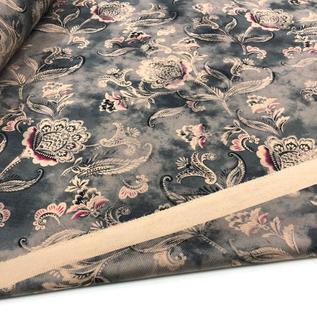 Süet Kadife Desenli Kumaş Süet Kadife Desenli Kumaş