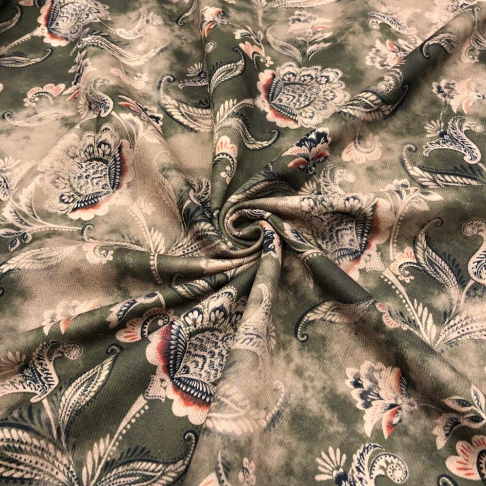 Süet Kadife Desenli Kumaş Süet Kadife Desenli Kumaş