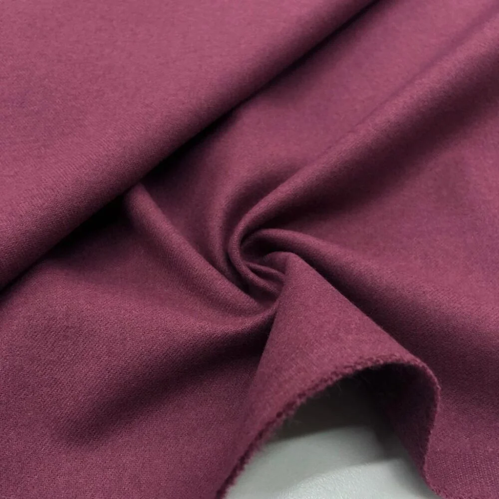 Flanel Kumaş Bordo