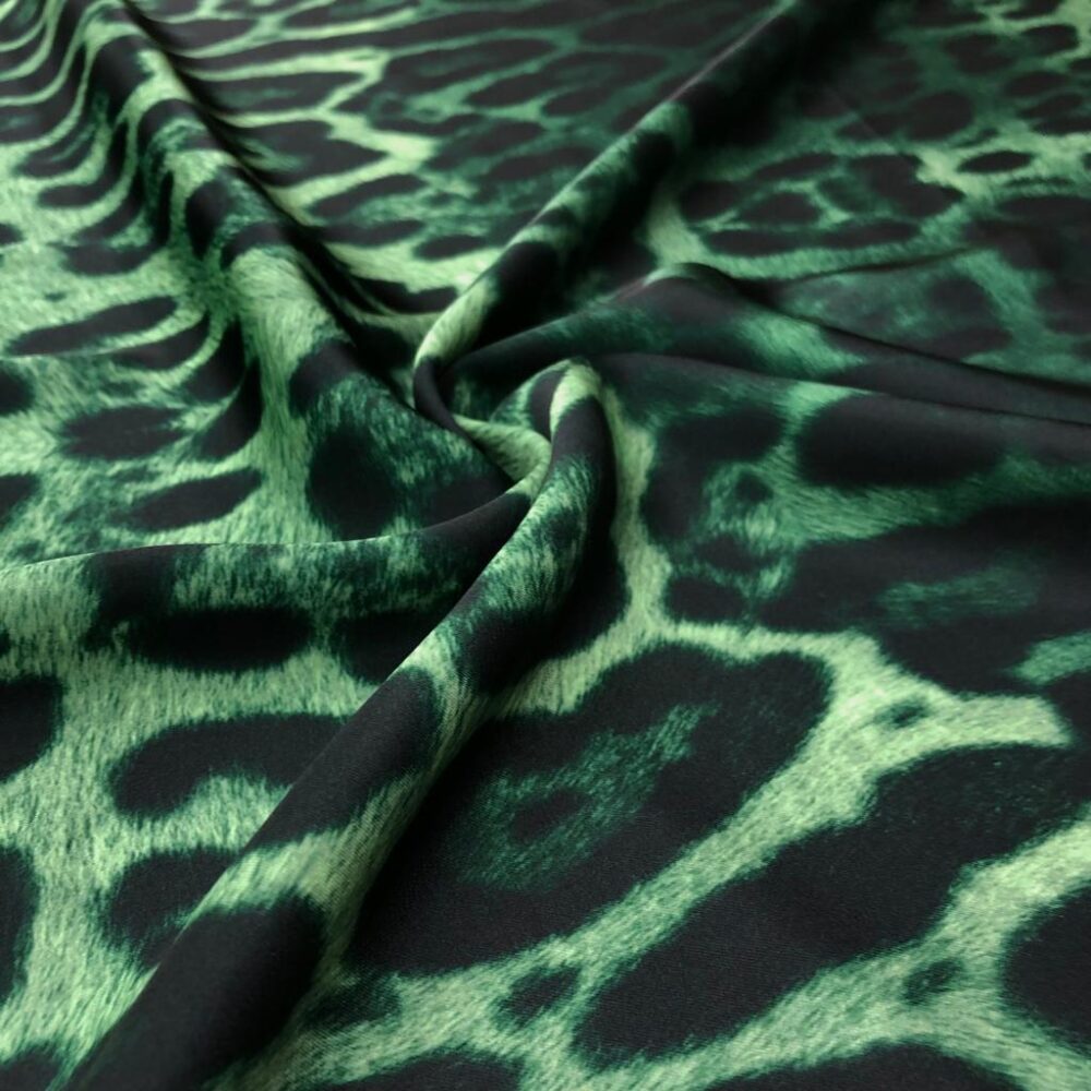 İpek Desenli Saten Kumaş