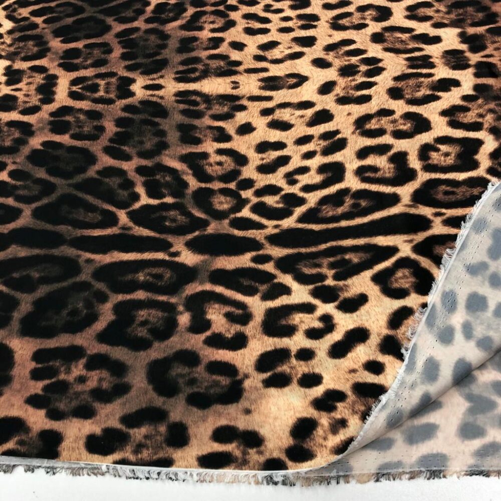 İpek Desenli Saten Kumaş