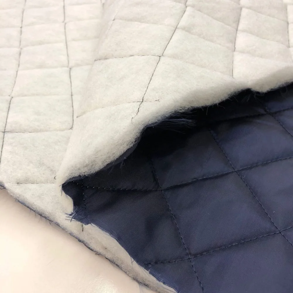 Kapitone Kumaş Lacivert