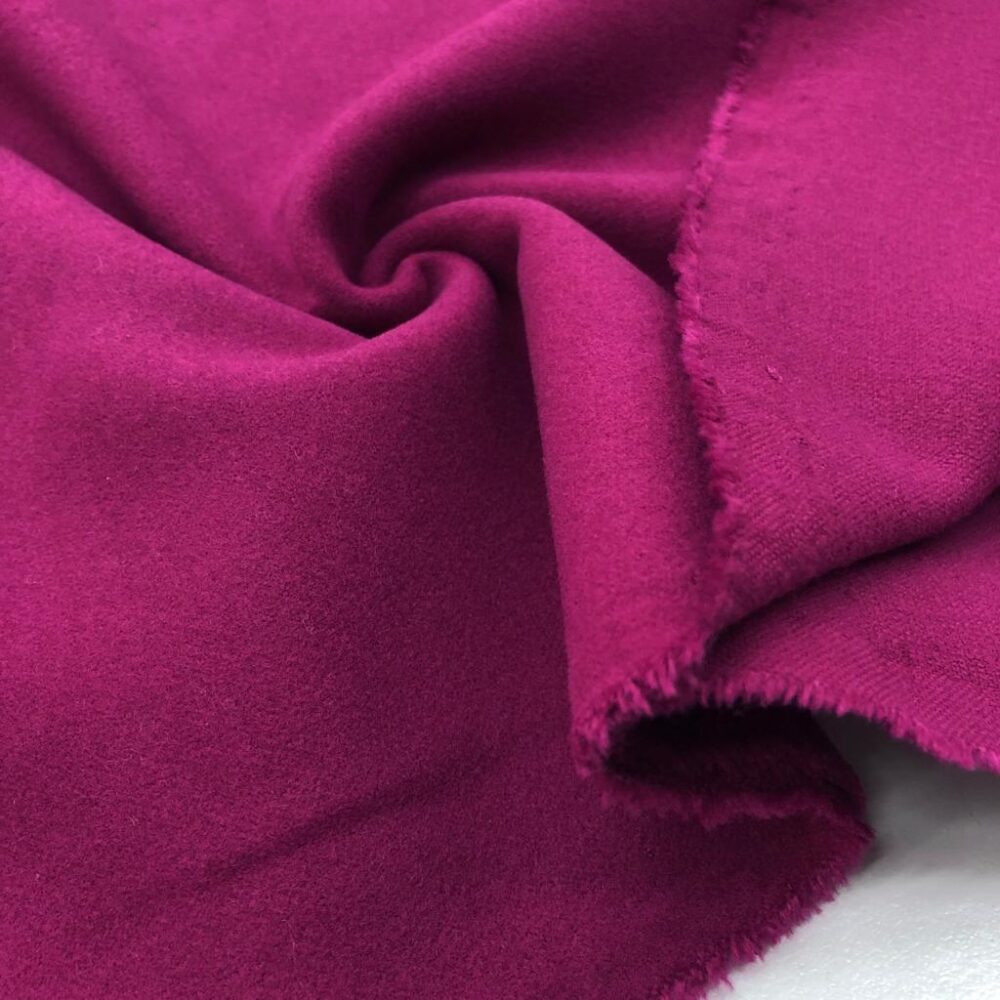 Kaşe Kumaş Açık Fuşya