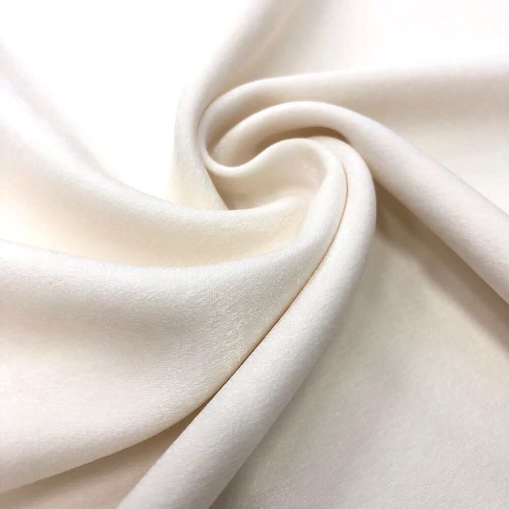 Taşlanmış Cupra Kumaş Ekru