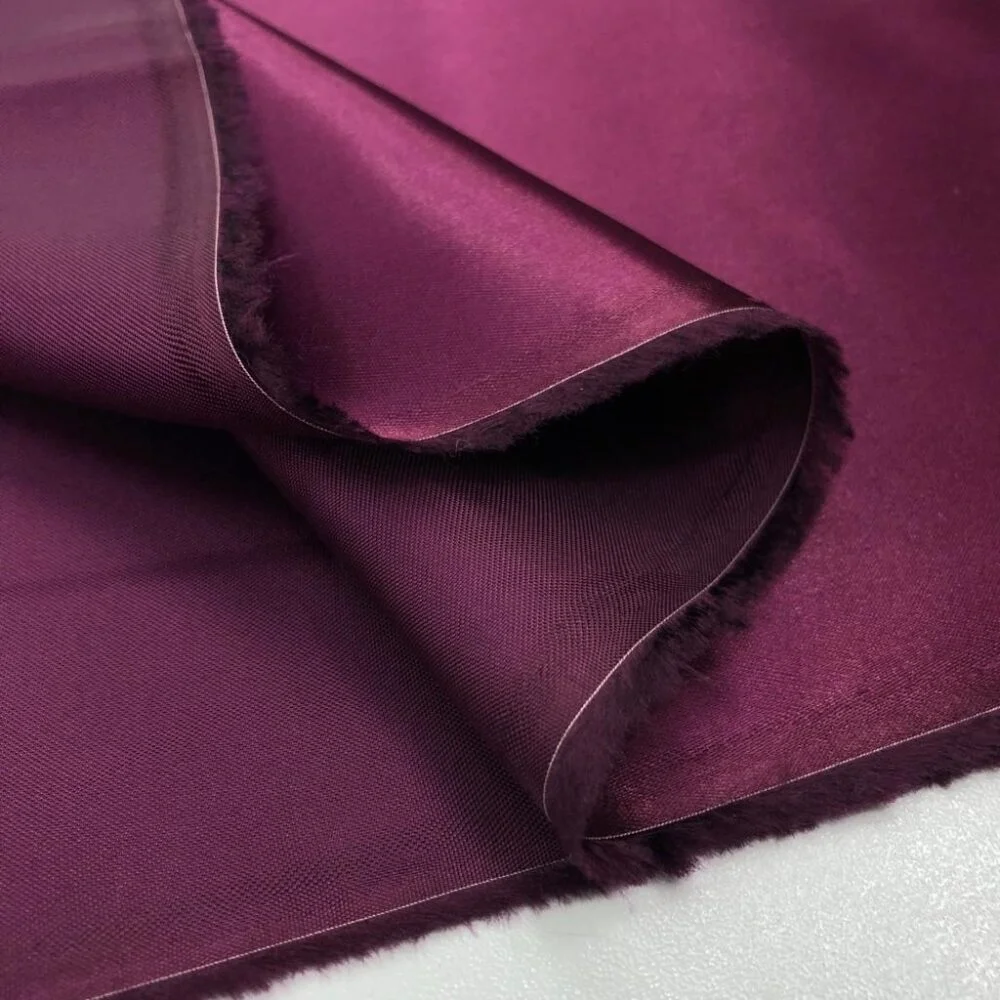 Çift Taraflı İpek Astar Kumaş