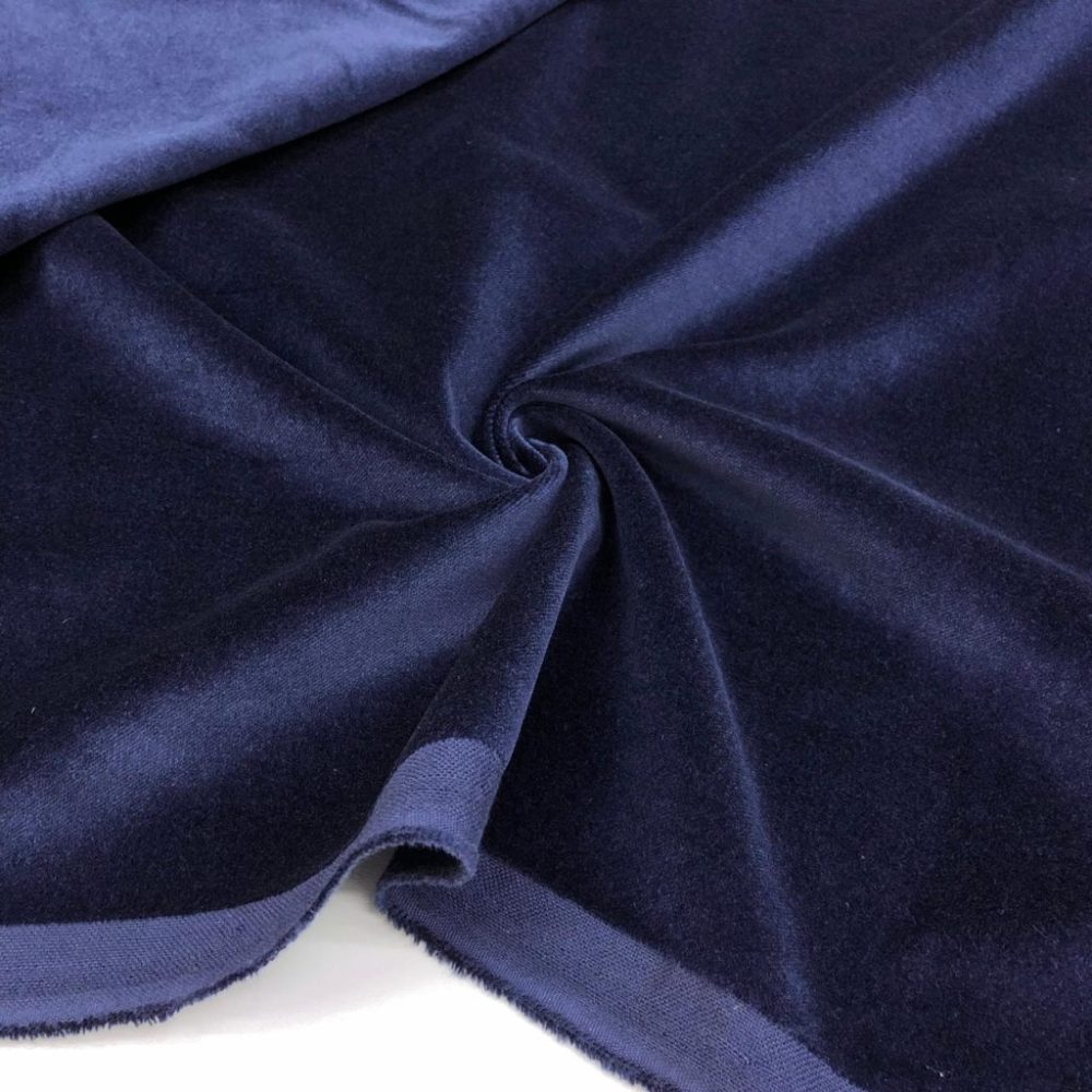 Cotton Kadife Kumaş Lacivert Cotton Kadife Kumaş Lacivert