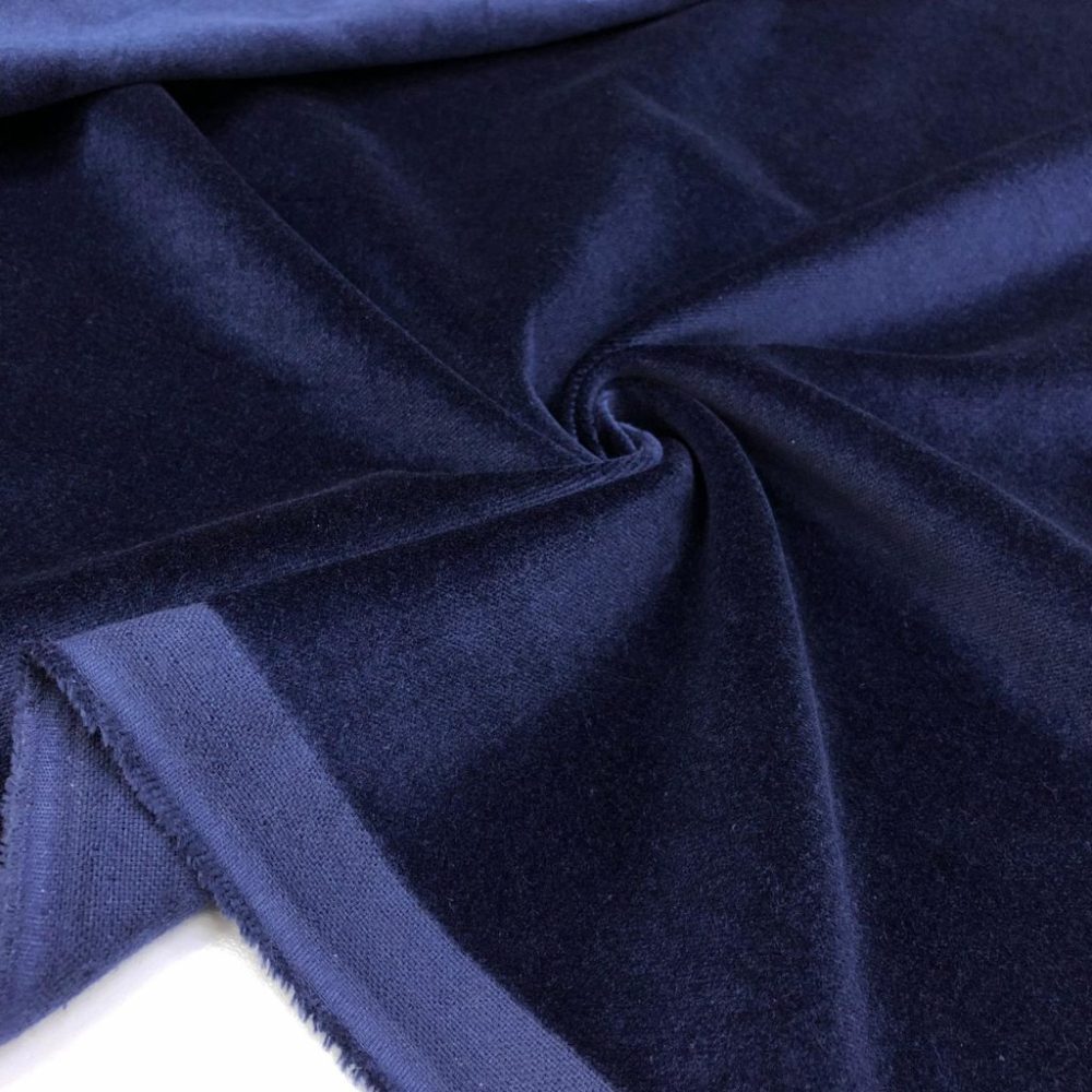 Cotton Kadife Kumaş Lacivert Cotton Kadife Kumaş Lacivert