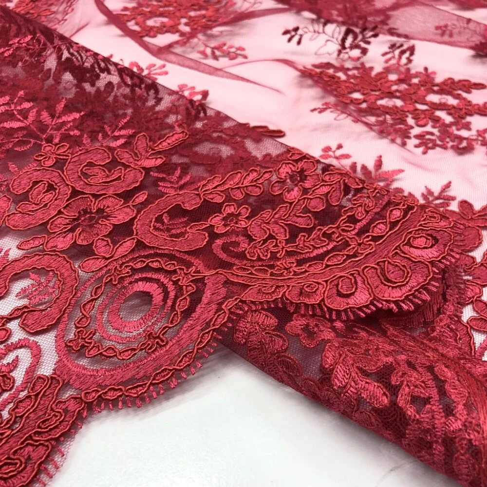 Kordone Dantel Kumaş Kordone Dantel Kumaş