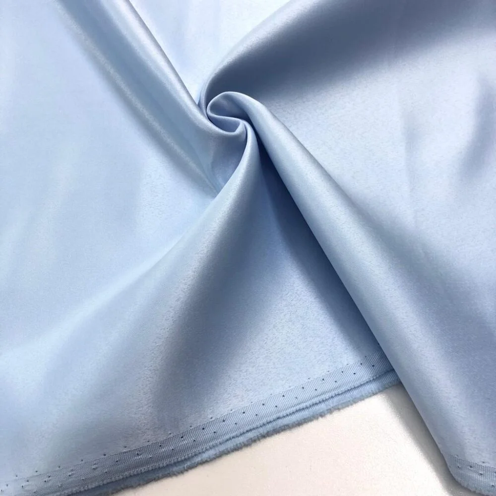 Amerikan Saten Kumaş Bebe Mavisi