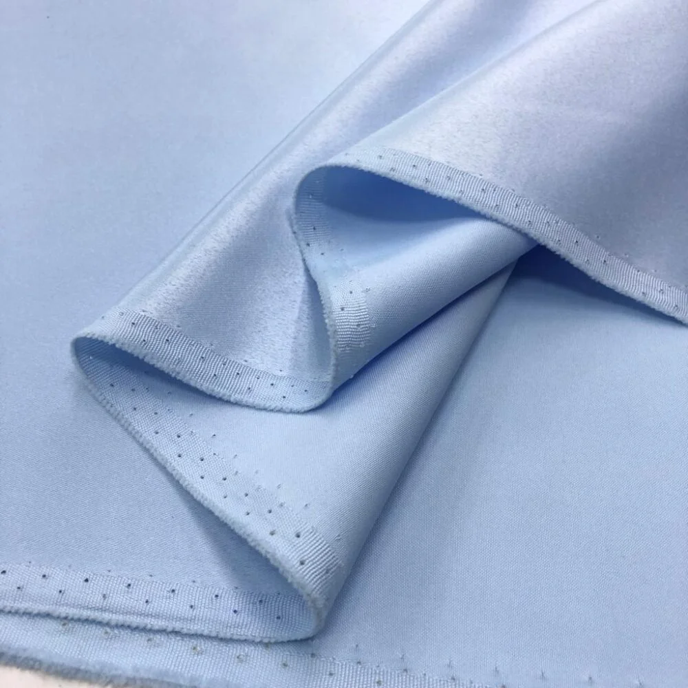 Amerikan Saten Kumaş Bebe Mavisi