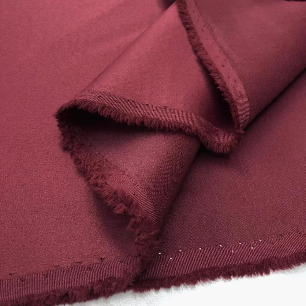 Amerikan Saten Kumaş Bordo