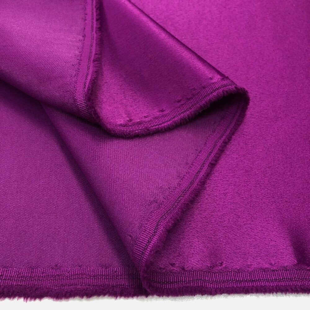 Amerikan Saten Kumaş Koyu Fuşya