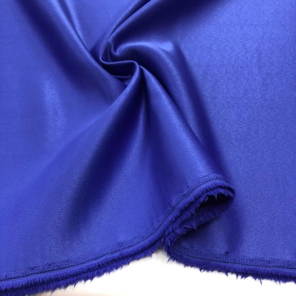 Amerikan Saten Kumaş Saks Mavisi Amerikan Saten Kumaş Saks Mavisi