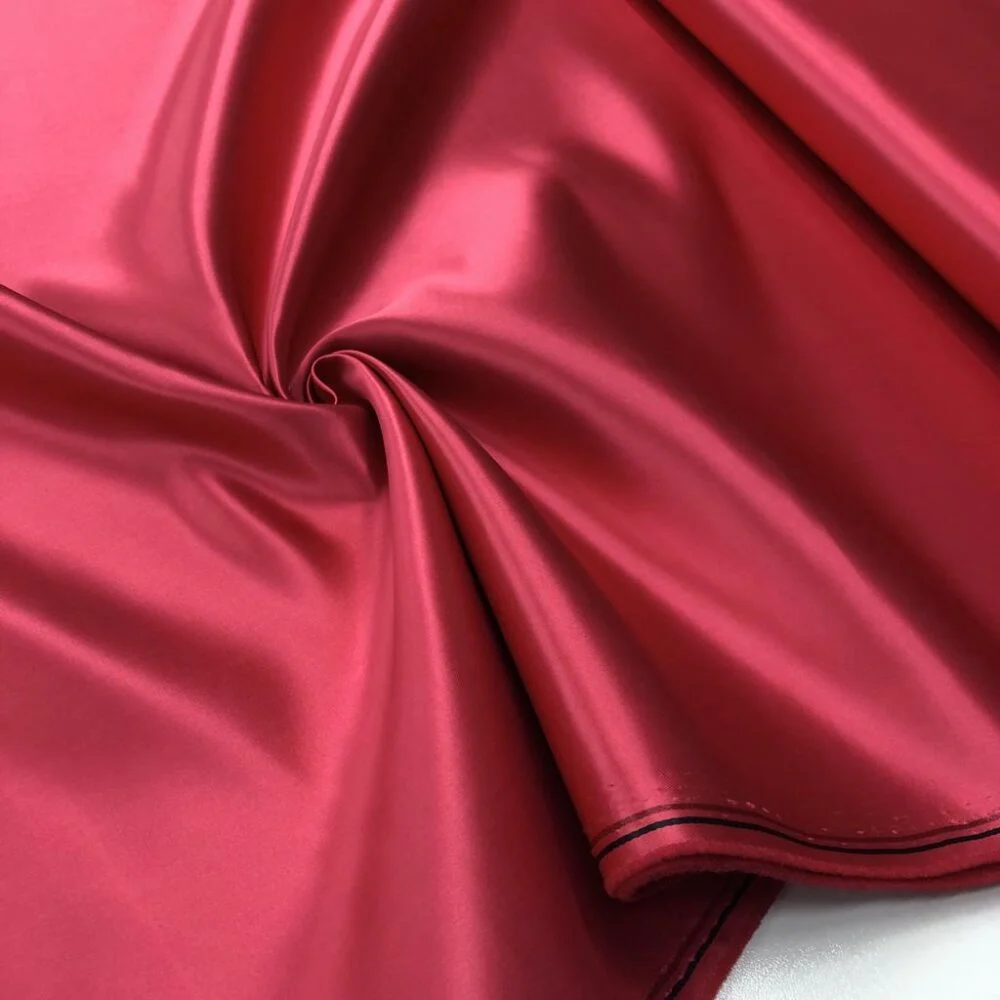 Dupont Saten Kumaş Kırmızı