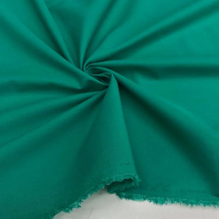 Poplin Kumaş Benetton Yeşili