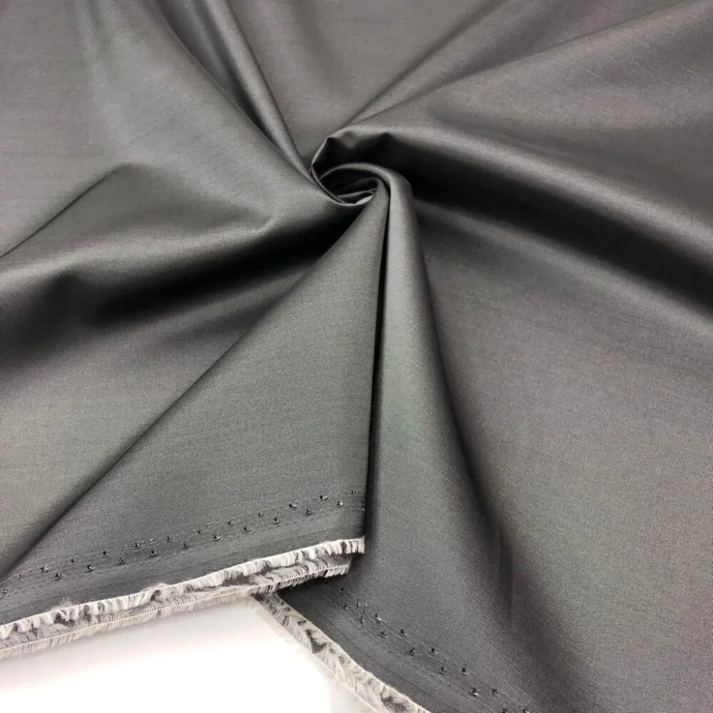 Tafta Kumaş Koyu Gri