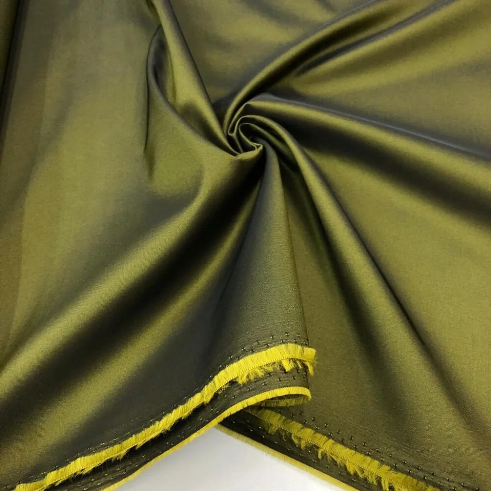 Tafta Kumaş Yağ Yeşili