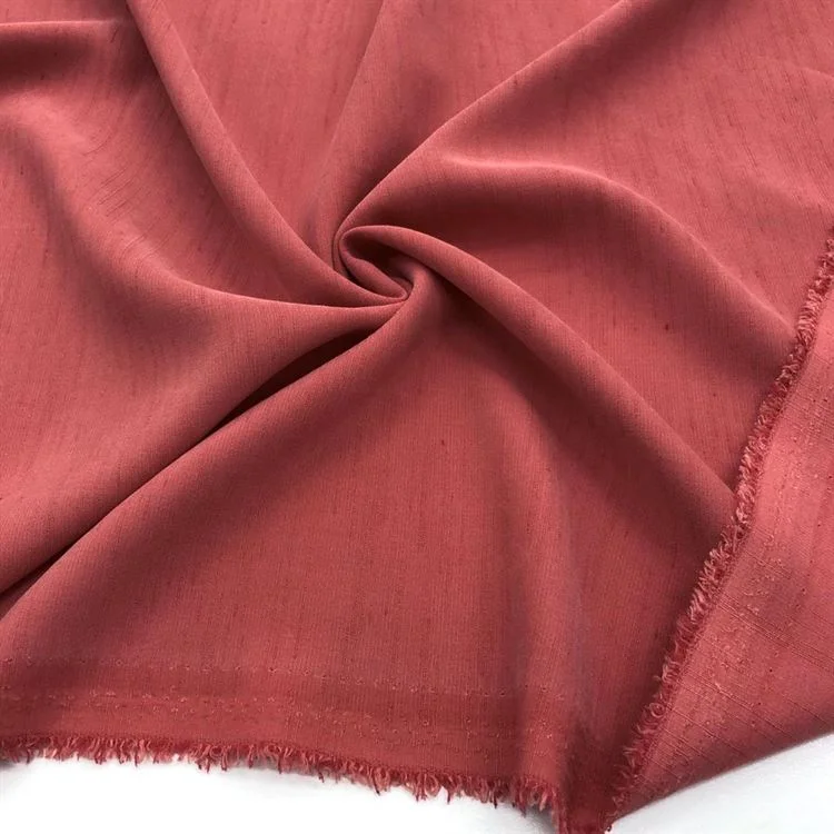 Taşlanmış Keten Kumaş Açık Taba