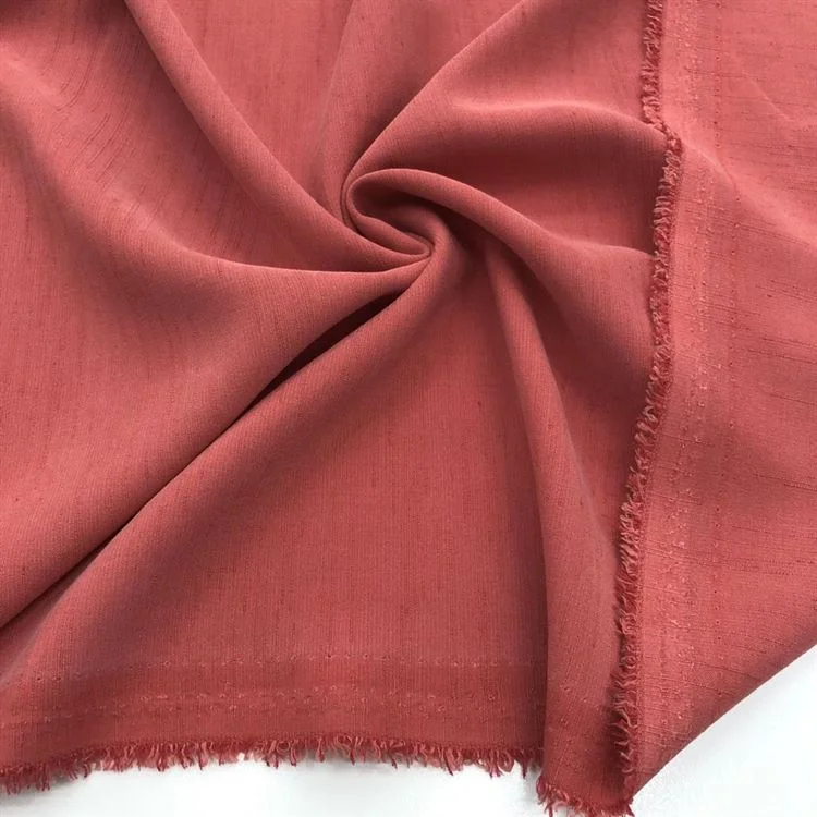 Taşlanmış Keten Kumaş Açık Taba