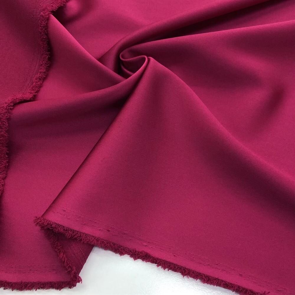 Asetat Saten Kumaş Açık Fuşya