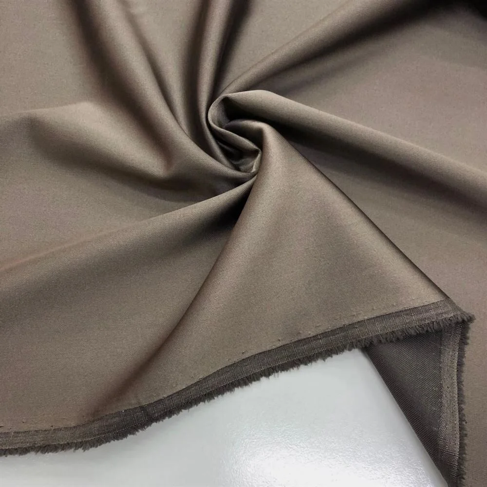 Asetat Saten Kumaş Açık Kahve Asetat Saten Kumaş Açık Kahve