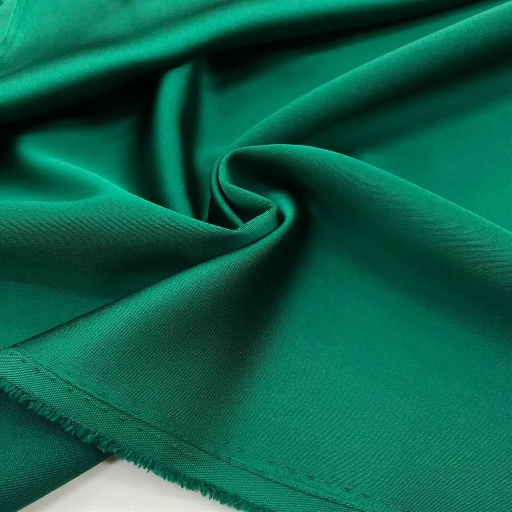 Asetat Saten Kumaş Çimen Yeşili