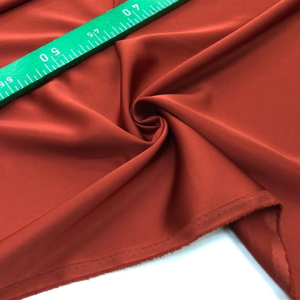 Asetat Saten Kumaş Mercan