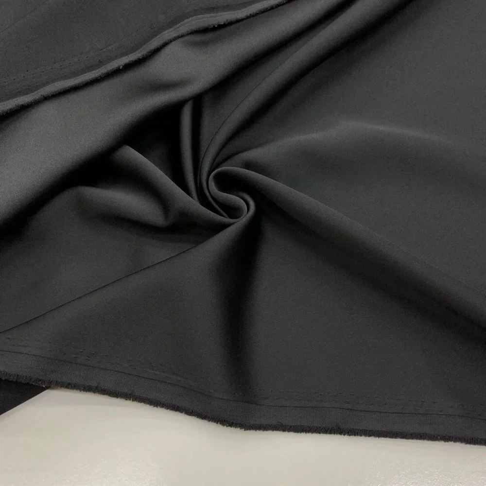 Asetat Saten Kumaş Siyah