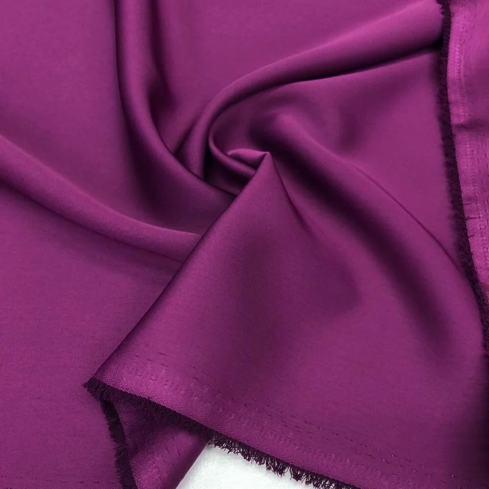 İtalyan Saten Kumaş Vişne Çürüğü