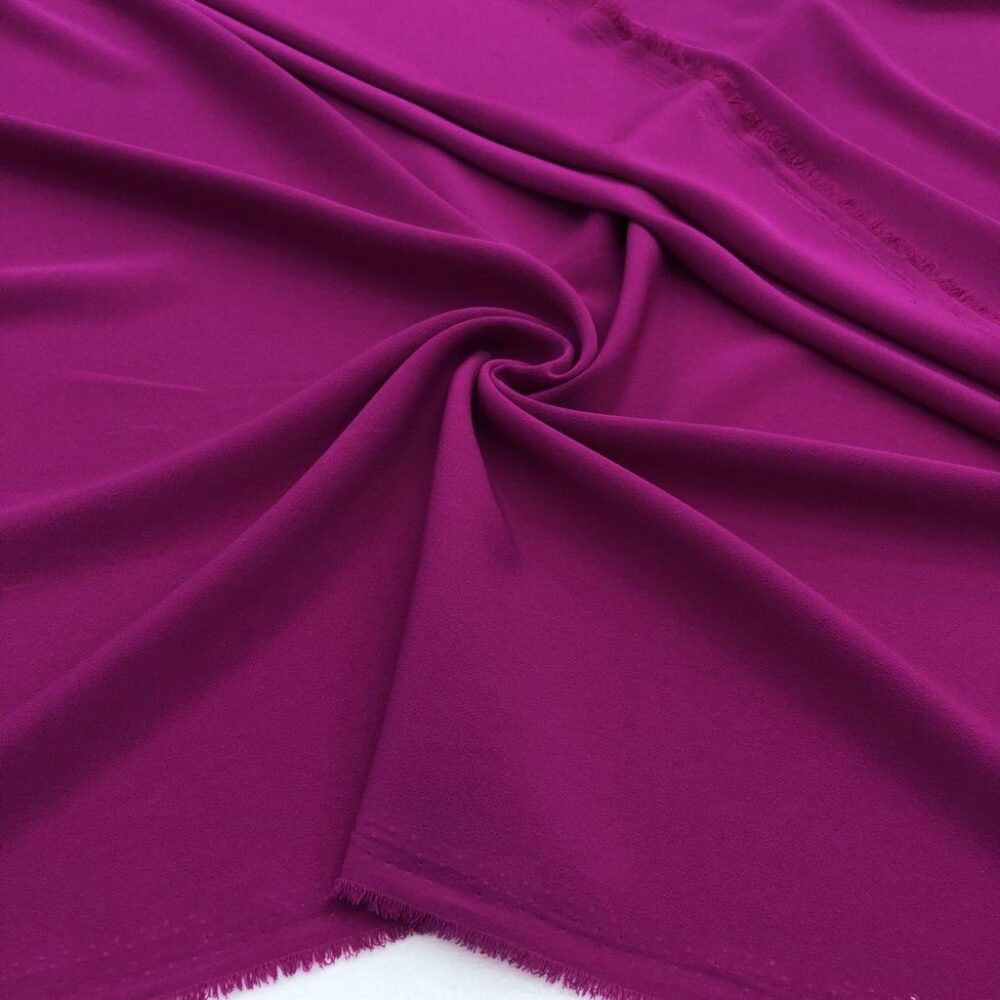 Kristal Krep Kumaş Fuşya